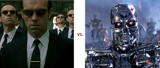 Matrix vs. Terminator