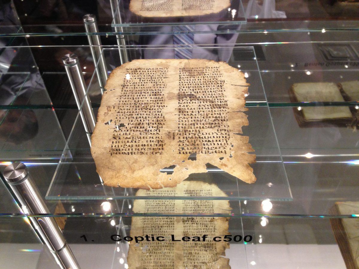 Coptic Fragment (c. 500)