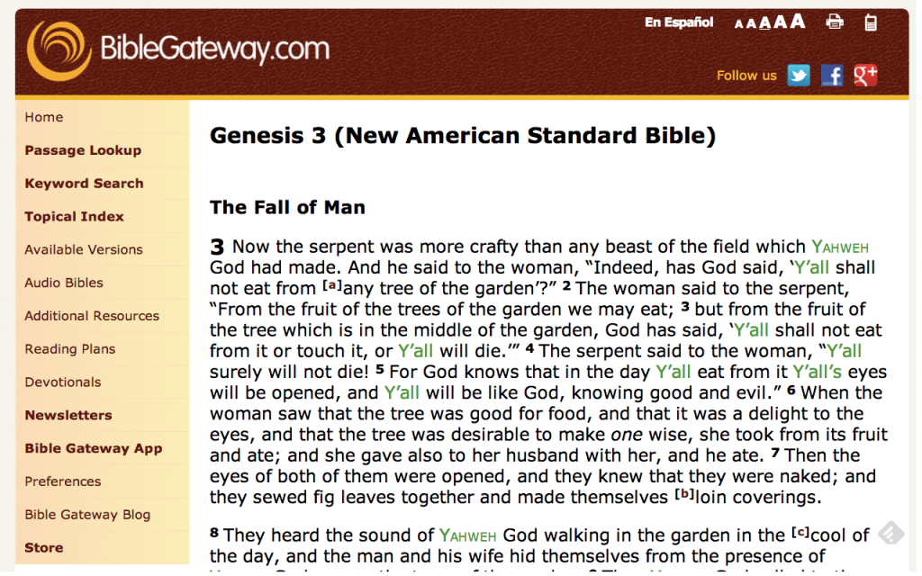BibleGateway.com example